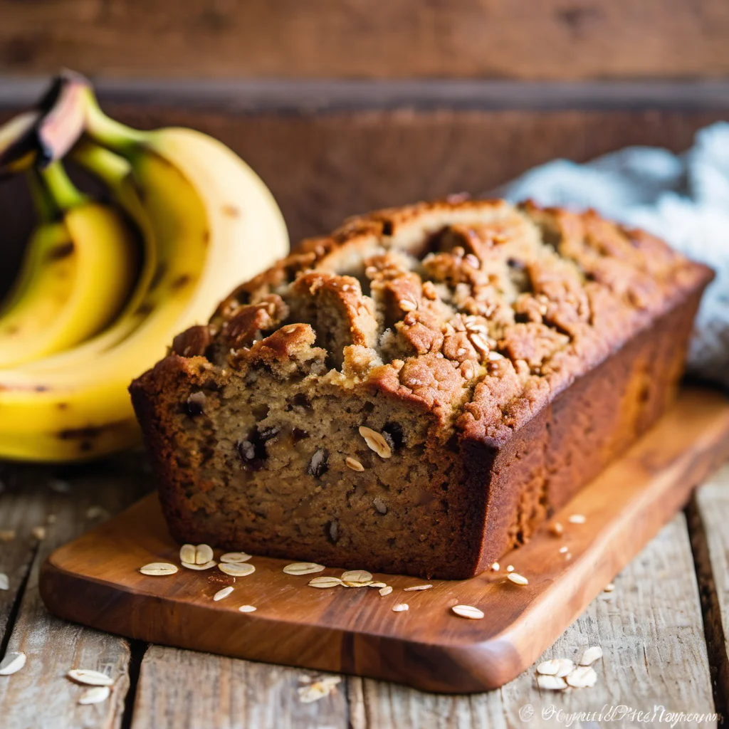 Caramelized Roasted Banana Bread With Oat Streusel | Constant Cookbook